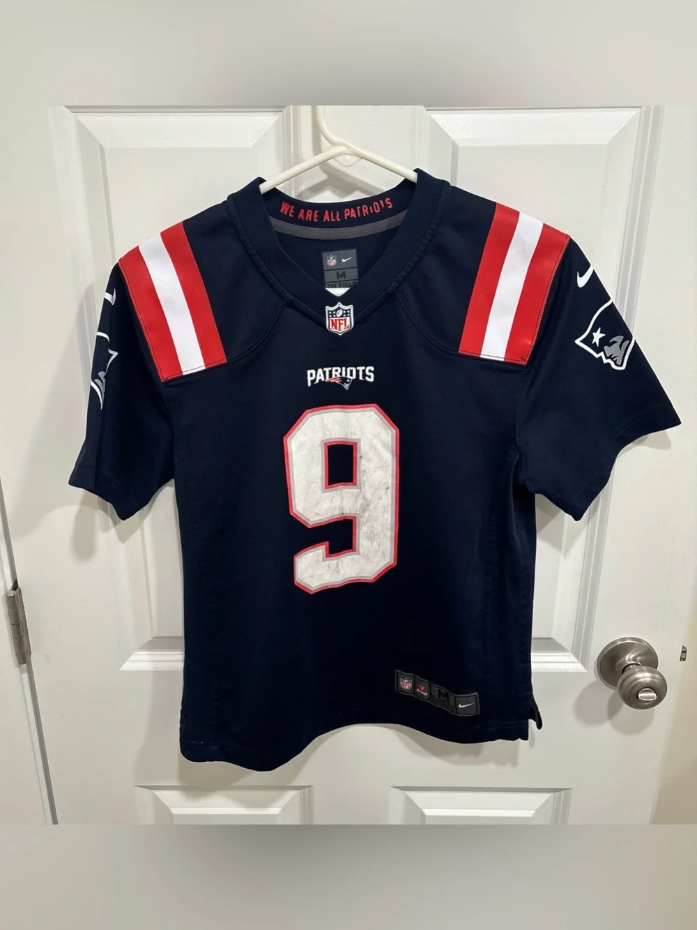 Nike NFL New England Patriots Matthew Judon Football Jersey Boys U.S. Medium
